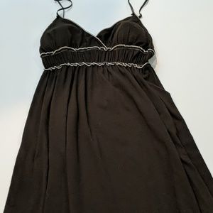 Max Studio large long cotton Brown dress